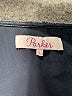 Parker 100% Polyester Metallic Black Long Sleeve Blouse Size L - photo 7