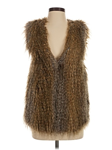 Halston Heritage Faux Fur Vest (view 1)