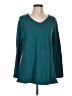 Parsley & Sage Teal Pullover Sweater Size L - photo 1