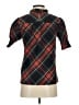 J.Crew 100% Cotton Argyle Black Short Sleeve Blouse Size XXS - photo 2