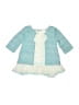 Little Lass Teal Dress 9-12 MO / 12 MO - photo 2