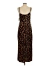 Taylor Animal Print Brown Cocktail Dress Size 4 - photo 2