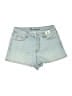 No Boundaries Blue Denim Shorts Size 8 - photo 1