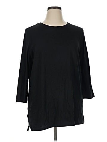Lands' End 3/4 Sleeve T-Shirt (view 1)