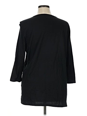 Lands' End 3/4 Sleeve T-Shirt (view 2)