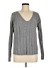 Hippie Rose Gray Pullover Sweater Size M - photo 1