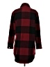 BB Dakota Plaid Burgundy Coat Size S - photo 2