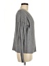 Hippie Rose Gray Pullover Sweater Size M - photo 4