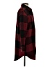 BB Dakota Plaid Burgundy Coat Size S - photo 4