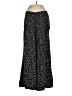 Trouve 100% Rayon Polka Dots Black Casual Pants Size 8 - photo 1