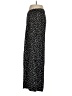 Trouve 100% Rayon Polka Dots Black Casual Pants Size 8 - photo 5