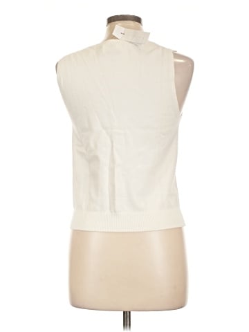 Banana Republic Factory Store Sleeveless Button-Down Shirt (view 2)