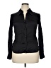 L'Agence 100% Silk Black Long Sleeve Silk Top Size XL (4) - photo 1