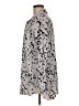 Alfani Animal Print Gray Long Sleeve Blouse Size M - photo 5