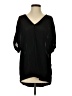 BCBGMAXAZRIA 100% Rayon Black 3/4 Sleeve Blouse Size XXS - photo 1