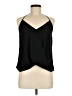 Naked Zebra 100% Polyester Black Sleeveless Blouse Size M - photo 1