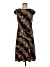 Anne Klein Animal Print Brown Cocktail Dress Size 6 - photo 1