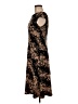 Anne Klein Animal Print Brown Cocktail Dress Size 6 - photo 5