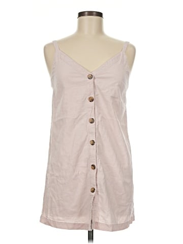 Topshop Sleeveless Button-Down Shirt (view 1)