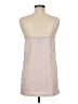 Topshop Tan Sleeveless Button-Down Shirt Size 6 - photo 2