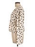 ASOS 100% Polyester Polka Dots Ivory Long Sleeve Blouse Size 12 - photo 5