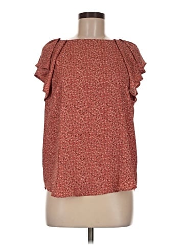 Mango Short Sleeve Blouse (view 1)