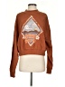 O'Neill 100% Cotton Graphic Brown Sweatshirt Size S - photo 1