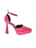 Jenn Ardor Color Block Pink Heels Size 6 1/2 - photo 1