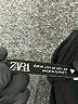 Zara Solid Black Casual Dress Size M - photo 7