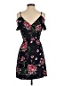 Joie 100% Silk Floral Black Casual Dress Size XS - photo 2