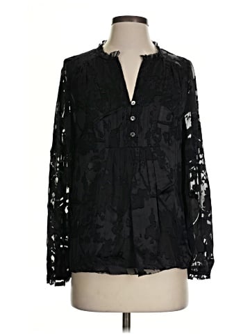 Diane von Furstenberg Long Sleeve Blouse (view 1)
