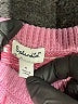 Splendid Chevron-herringbone Pink Pullover Sweater Size 5 - photo 3