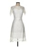 MSLG 100% Polyester Ivory Cocktail Dress Size XS - photo 1