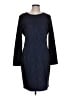 Tribal Blue Cocktail Dress Size 10 - photo 1