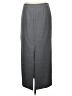 J.Jill 100% Wool Gray Wool Skirt Size 28 waist (estimated) - photo 2