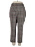 Ava & Viv Plaid Brown Casual Pants Size 18 - photo 1