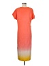 Lands' End Tie-dye Orange Casual Dress Size M - photo 2