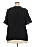 Bobeau Black Short Sleeve Blouse Size 2X - photo 2
