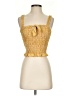 Sienna Sky 100% Polyester Yellow Sleeveless Blouse Size XS - photo 1