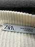 Zara Ivory Pullover Sweater Size M - photo 7