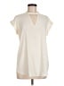 Express Ivory Sleeveless T-Shirt Size M - photo 1
