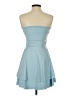 Assorted Brands Solid Blue Cocktail Dress Size XS - photo 2