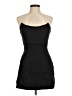White Fox Solid Black Cocktail Dress Size M - photo 1