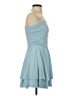 Assorted Brands Solid Blue Cocktail Dress Size XS - photo 4