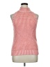 MICHAEL Michael Kors Checkered-gingham Red Sweater Vest Size XL - photo 1