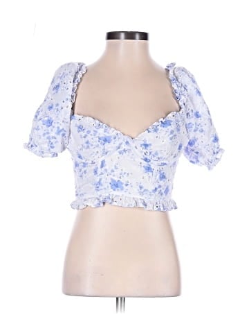 Astr Short Sleeve Blouse (view 1)