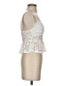 pretty garbage Ivory Sleeveless Top Size S - photo 4
