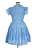 Assorted Brands 100% Cotton Checkered-gingham Blue Casual Dress Size XL - photo 2