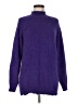 Julio Solid Purple Turtleneck Sweater Size M - photo 1