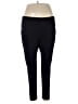 Ultra Flirt Solid Black Active Pants Size 2X - photo 1